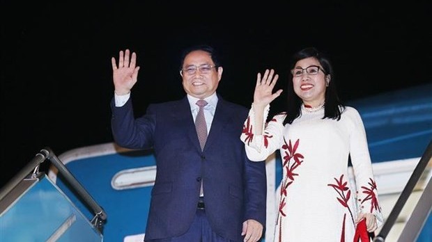 Prime Minister Pham Minh Chinh leaves for WEF-54, official visits to Hungary, Romania