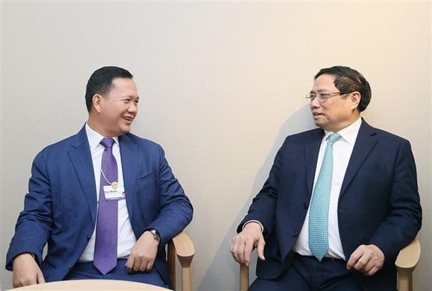 PM Pham Minh Chinh busy with bilateral meetings on WEF-54 occasion in Davos