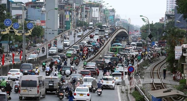 Hanoi takes measures to reduce traffic jams | Society | Vietnam+ (VietnamPlus)