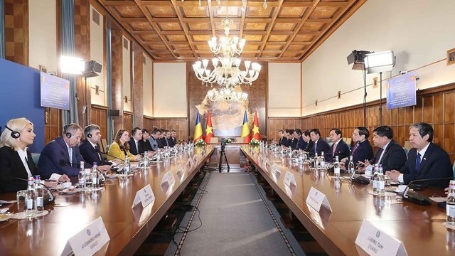 Vietnamese, Romanian Prime Ministers hold talks