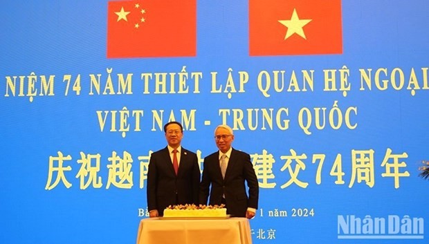 Anniversary of Vietnam-China diplomatic relations marked in Beijing: Embassy
