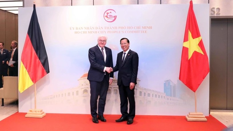HCM City Chairman meets with German President Frank-Walter Steinmeier