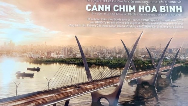 Hanoi plans to start construction of Thuong Cat bridge in October: Hanoi's leader