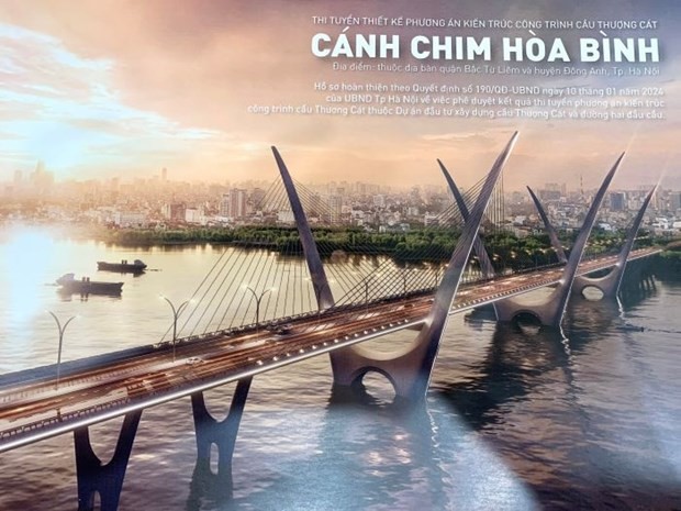 Hanoi plans to start construction of Thuong Cat bridge in October: Hanoi's leader