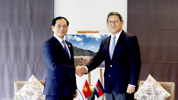 Vietnam, Cambodia pledge to support Laos’ ASEAN Chairmanship 2024: Foreign Ministers