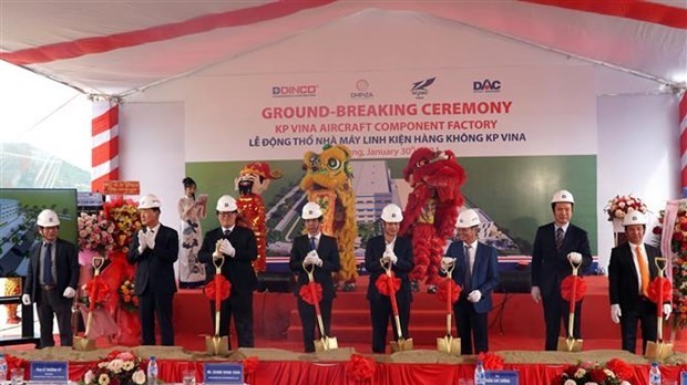 Construction starts on KP Vina Aircraft Component factory in Da Nang