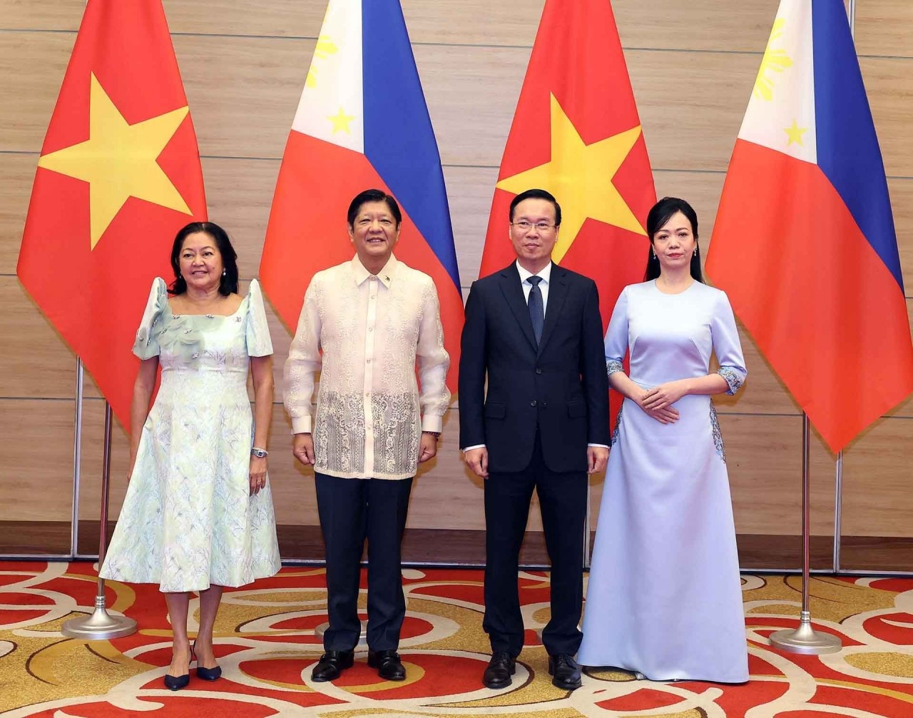 President Vo Van Thuong hosts banquet in honour of Philippine President