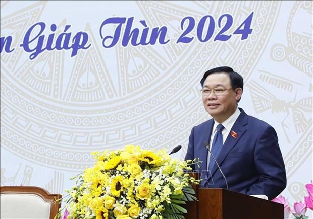 Top legislator pays pre-Tet visit to Yen Bai province