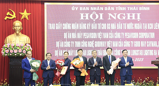 Thai Binh emerges as magnet for domestic, foreign investors