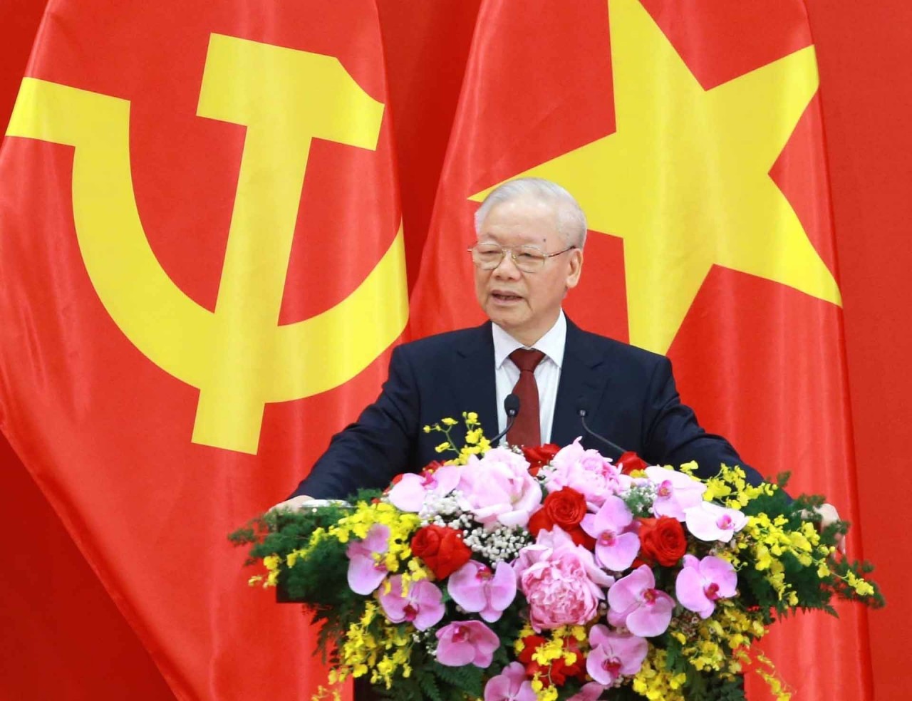 Party General Secretary’s article charts vision to build strong Vietnam: General Secretary Nguyen Phu Trong. (Photo: VNA)