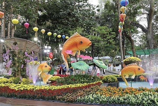 Spring flower festival opens in Ho Chi Minh City