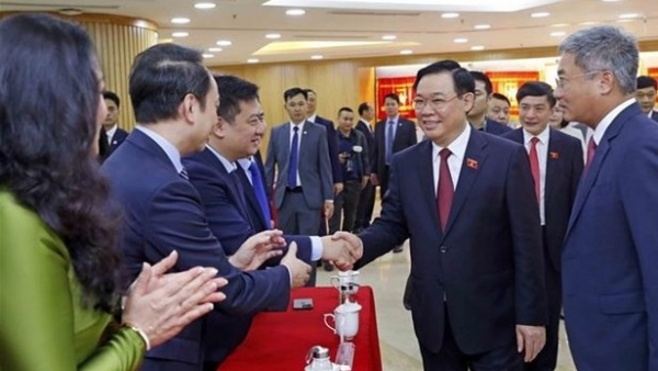 NA Chairman Vuong Dinh Hue lauds Co-opBank’s contributions to national achievements