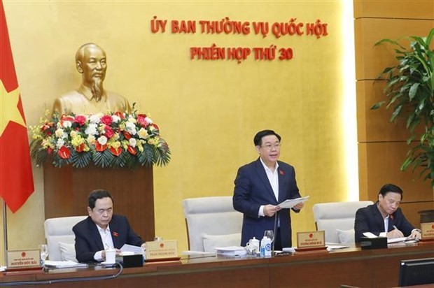 NA Standing Committee convenes 30th meeting in Hanoi