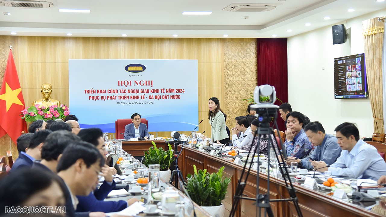 Foreign Minister Bui Thanh Son outlines key tasks of economic diplomacy in 2024 Foreign Minister Bui Thanh Son outlines key tasks of economic diplomacy in 2024