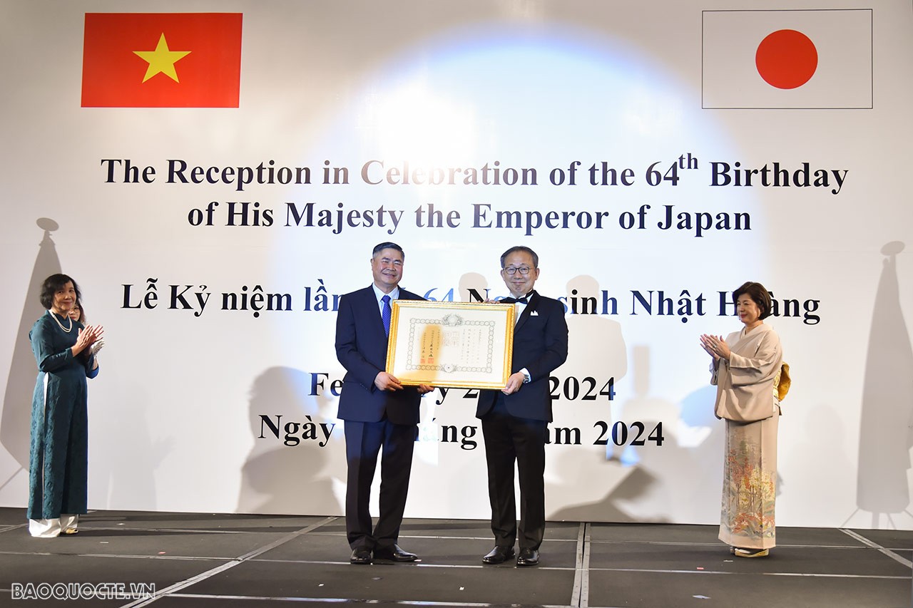 Reception celebrating Japanese Emperor Naruhito’s birthday in Hanoi