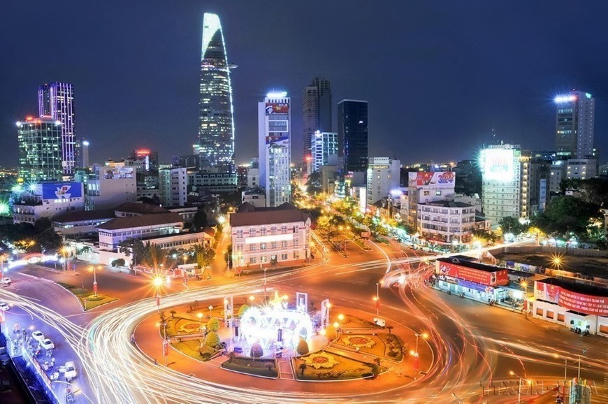 Ho Chi Minh City is known as the most vibrant and developed city in Vietnam. (Photo: VNA)