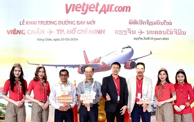 Vietjet opens new flight route connecting Ho Chi Minh City with Vientiane