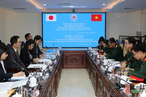 Vietnam, Japan Defence Ministries strengthen cooperation in UN peacekeeping
