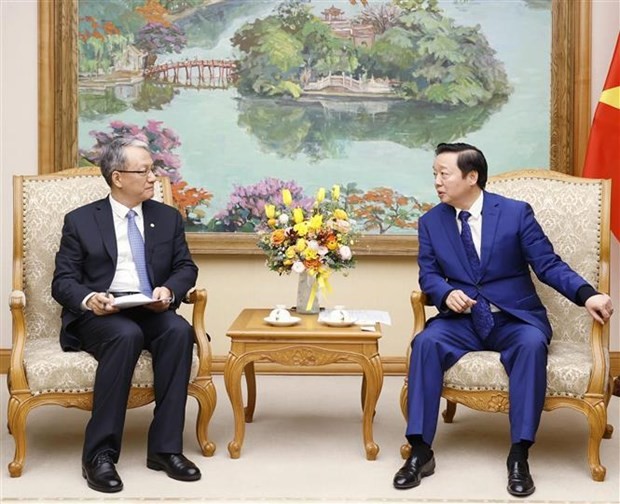 Deputy PM receives leader of Power China welcoming participation in energy, infrastructure projects