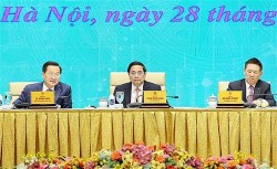 PM Pham Minh Chinh chairs conference urging efforts to upgrade stock market to emerging status