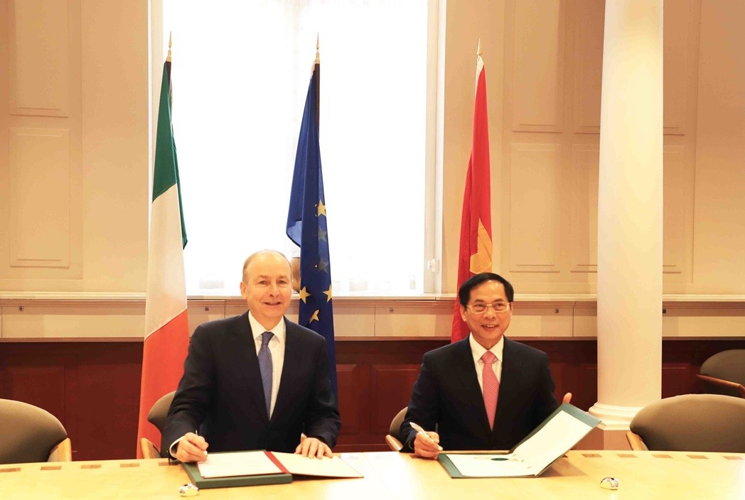 Vietnam, Ireland Foreign Ministers hold talks forging cooperation in various spheres