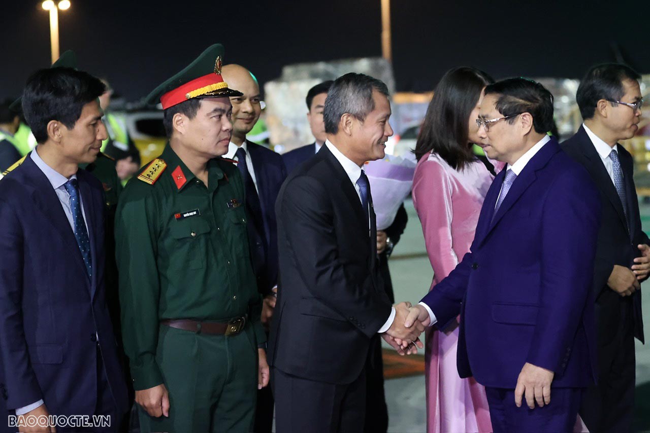 PM Pham Minh Chinh arrives in Melbourne for ASEAN - Australia Special Summit
