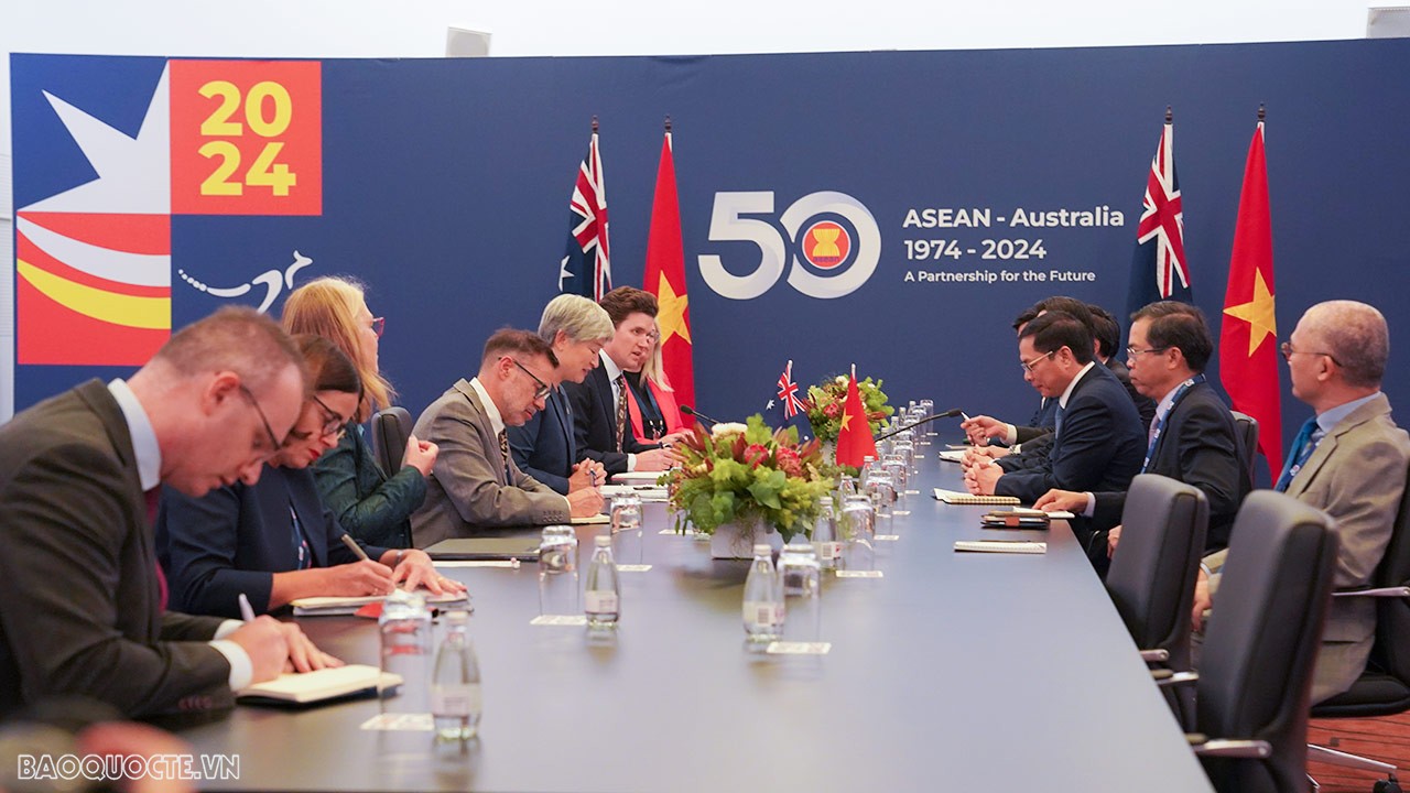Vietnam, Australia Foreign Ministers hold meeting in Melbourne Vietnam, Australia Foreign Ministers hold meeting in Melbourne