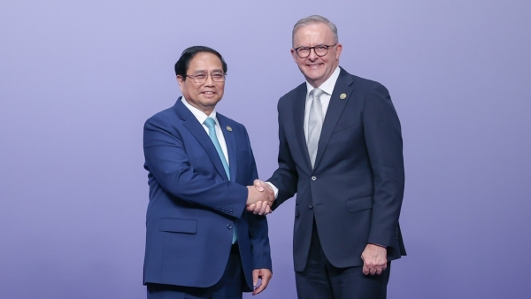 ASEAN-Australia: PM Pham MInh Chinh meets with foreign leaders in Melbourne
