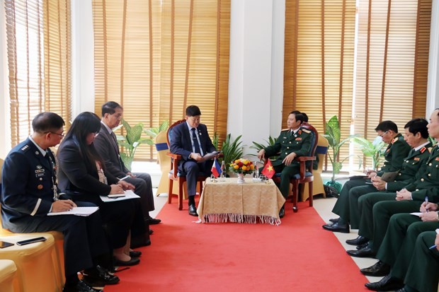 ADMM Retreat: Vietnam Deputy Minister holds meetings with Indonesia, Philippines counterparts