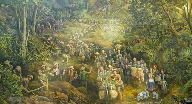 Panorama depicting historic Dien Bien Phu Victory introduced via QR code: Museum