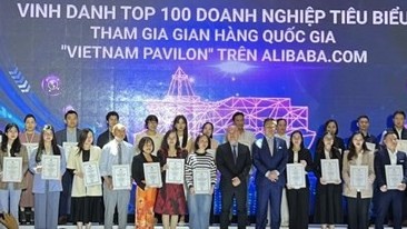 List of 100 businesses joining Vietnam Pavilion on Alibaba.com declared