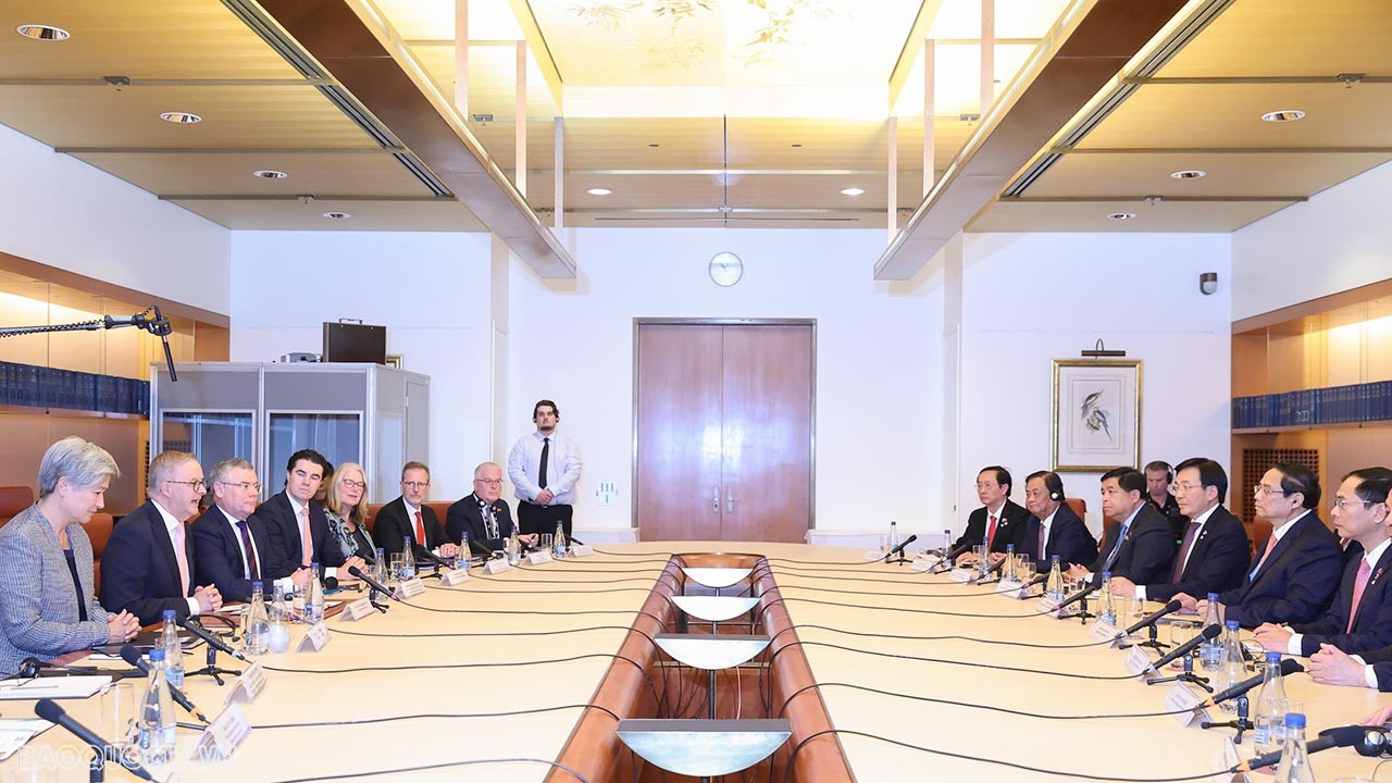 Vietnam, Australia Prime Ministers hold talks in Canberra