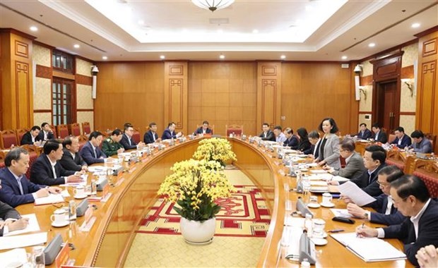 14th National Party Congress’s organisation sub-committee convenes first meeting in Hanoi