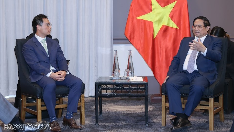 PM Pham Minh Chinh receive CEO of Australian enterprises