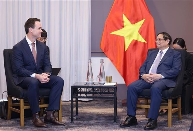 PM Pham Minh Chinh receives executives of Australian enterprises PM Pham Minh Chinh receives executives of Australian enterprises