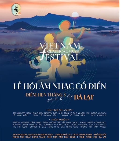 Week-long Classical Music Festival opens in Da Lat city