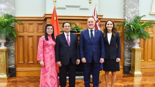 Vietnam, New Zealand Prime Ministers issue Joint Press Release