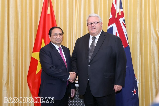 PM Pham Minh Chinh meets with Speaker of New Zealand Parliament