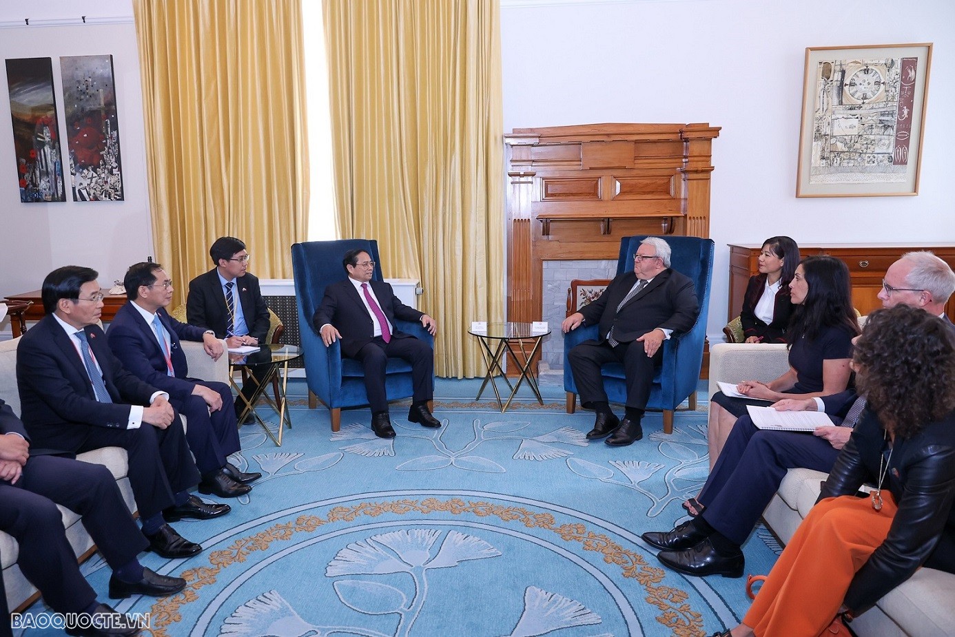 PM Pham Minh Chinh meets with Speaker of New Zealand Parliament