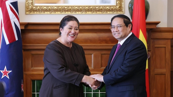 Prime Minister Pham Minh Chinh meets New Zealand’s Governor-General Dame Cindy Kiro
