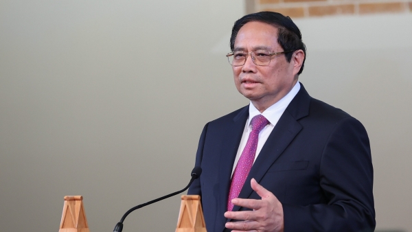 PM Pham Minh Chinh delivers policy speech at Victoria University of Wellington