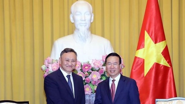 President Vo Van Thuong hosts Prosecutor General of Mongolia