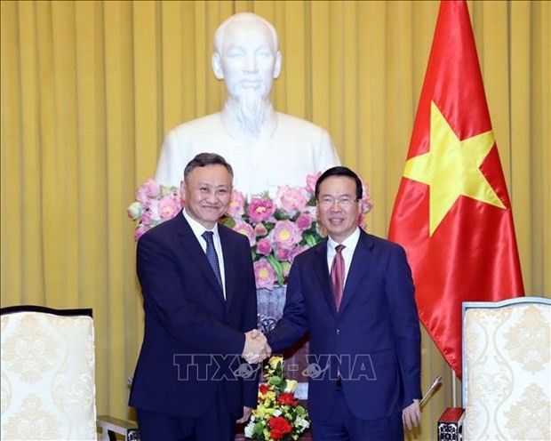 President Vo Van Thuong hosts Prosecutor General of Mongolia