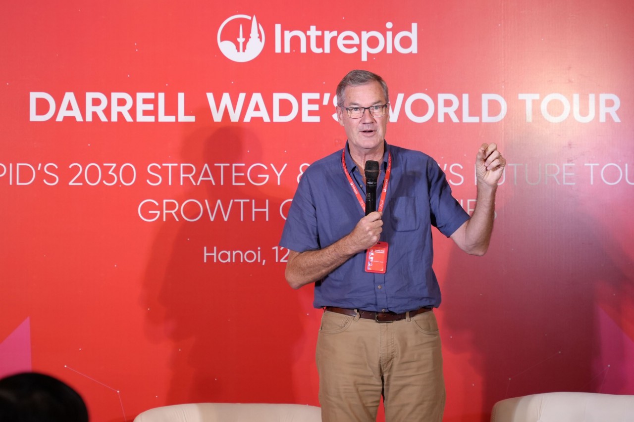 Intrepid Travel chair and co-founder makes special visit to Vietnam to share future tourism growth plans