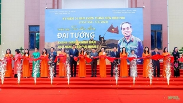 Exhibition on General Vo Nguyen Giap opens in Nghe An