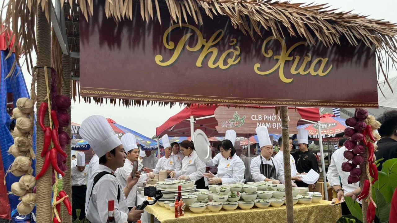 The 2024 Pho Festival – ‘Journey of Vietnamese Pho’ kicked off in Nam Dinh