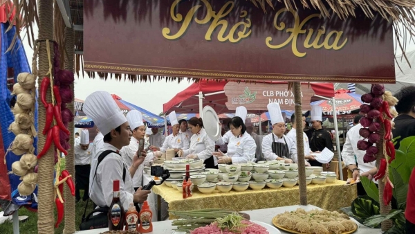 The 2024 Pho Festival – ‘Journey of Vietnamese Pho’ kicked off in Nam Dinh