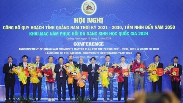 Quang Nam kicks off master plan, National Biodiversity Restoration Year