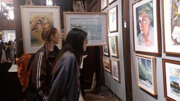 Vietnam’s largest-ever watercolour painting exhibition showcases in Hanoi