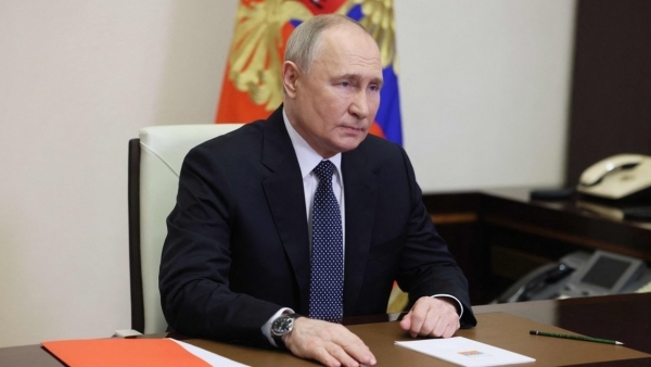 Party General Secretary congratulates President Putin over re-election